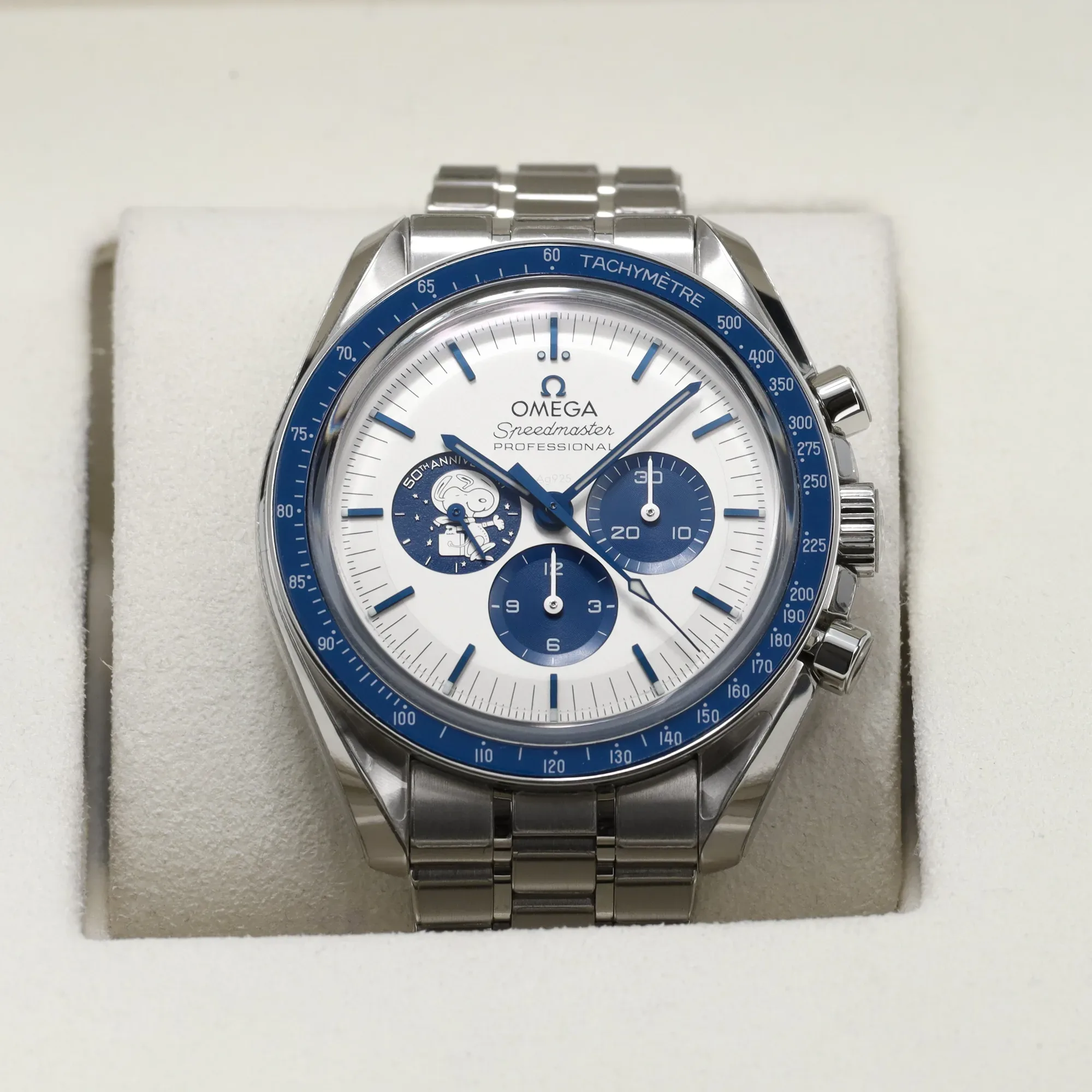 Omega Speedmaster Silver Snoopy Award