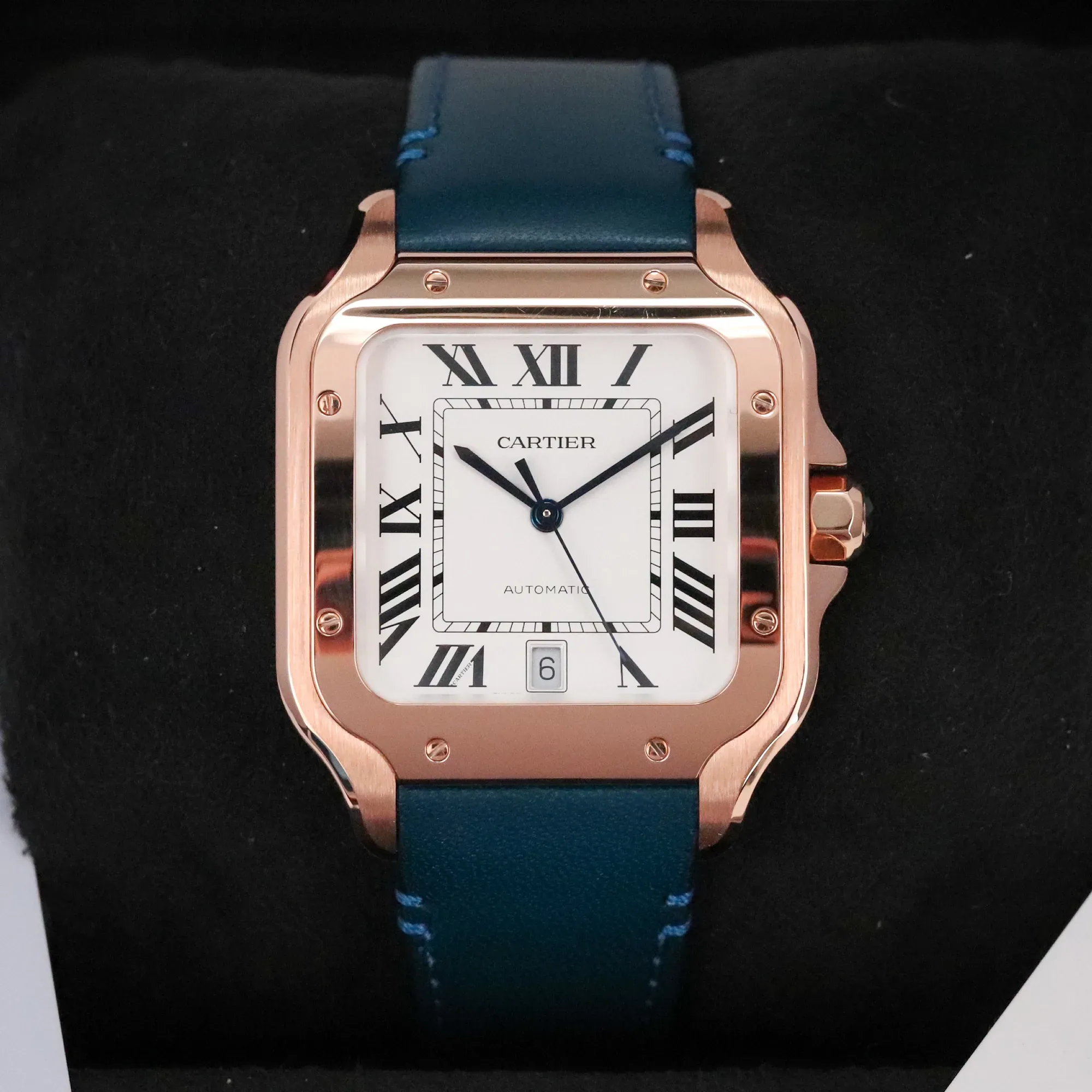 Cartier Santos Large Rose Gold