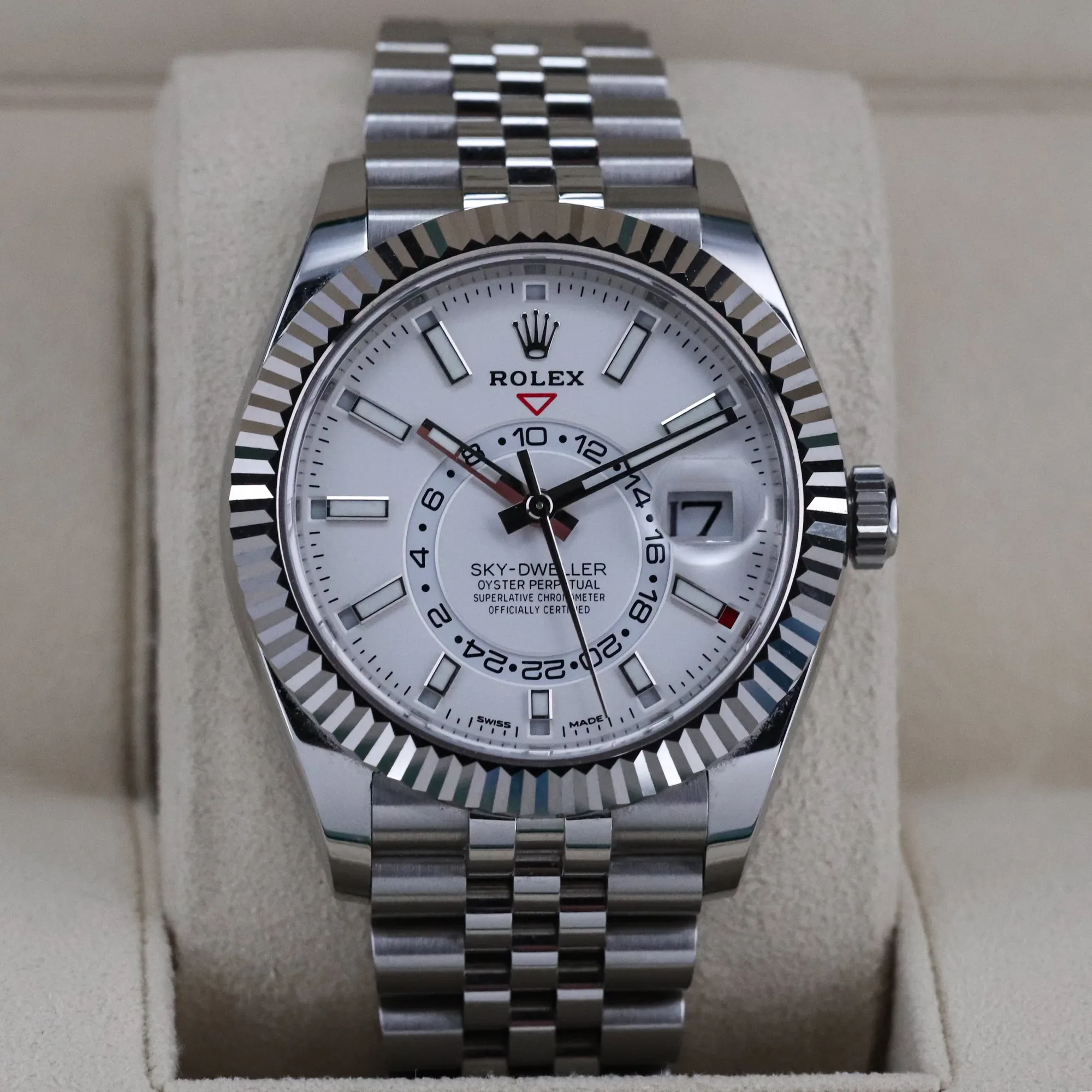 Rolex Sky-Dweller White Dial