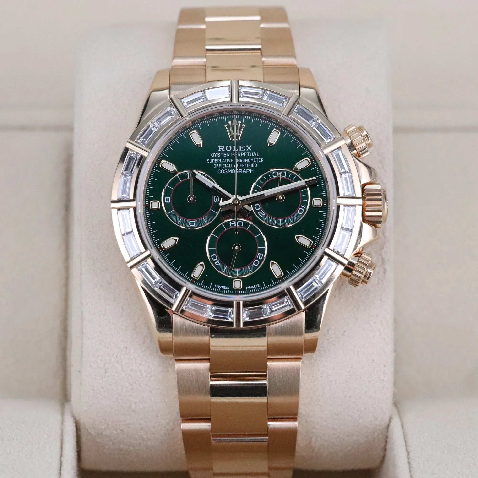 Rolex Daytona John Mayer Baguette