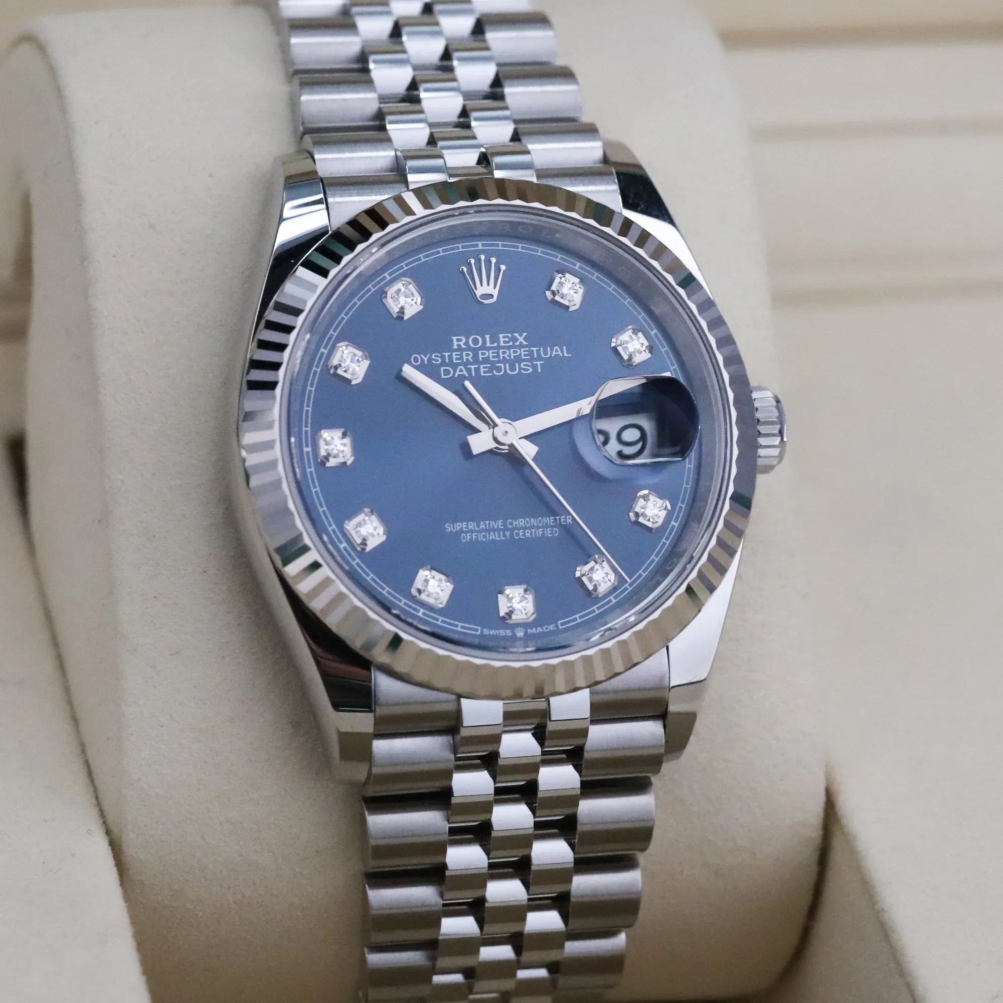 Rolex Datejust 36 Purple Diamond