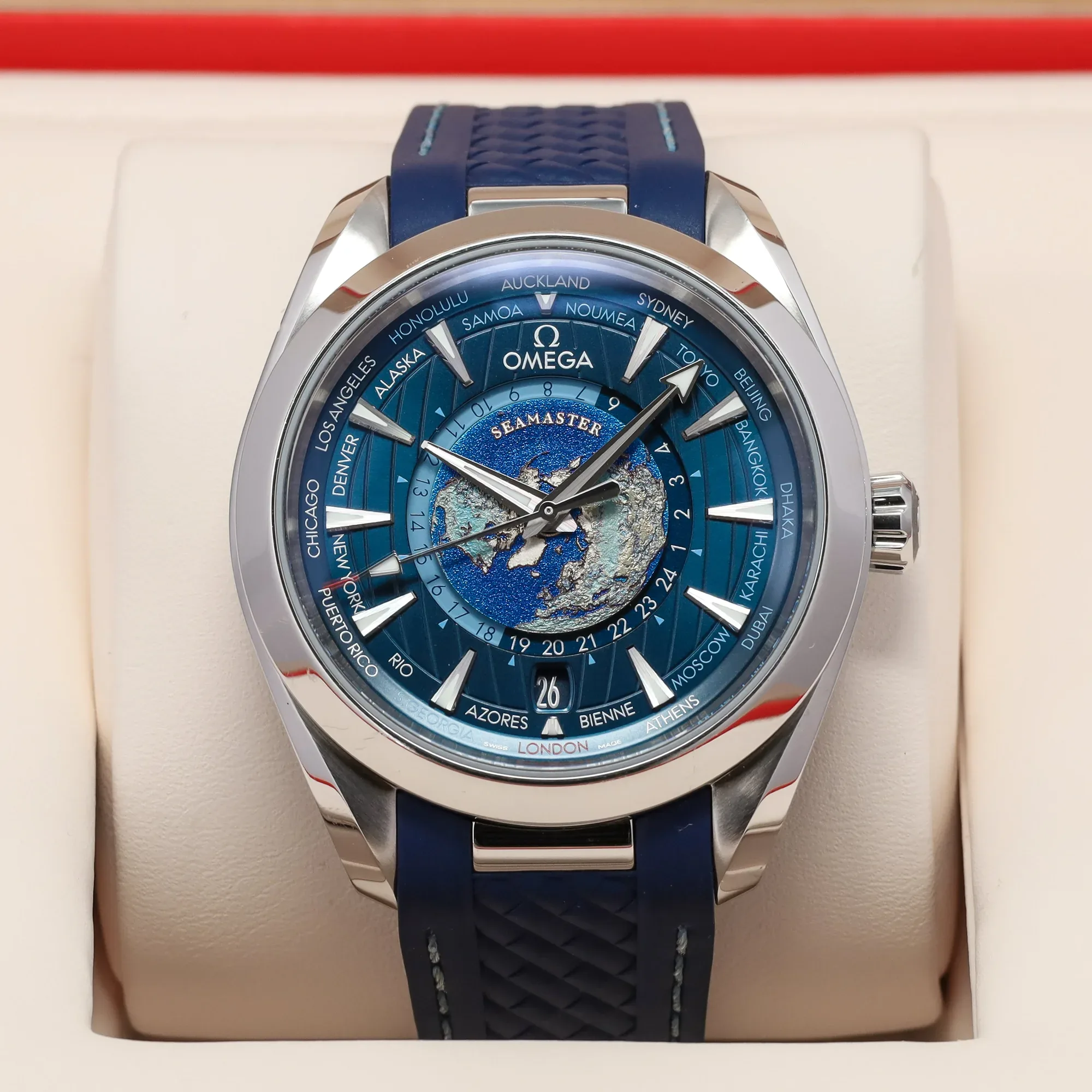 Omega Seamaster Aqua Terra Worldtimer